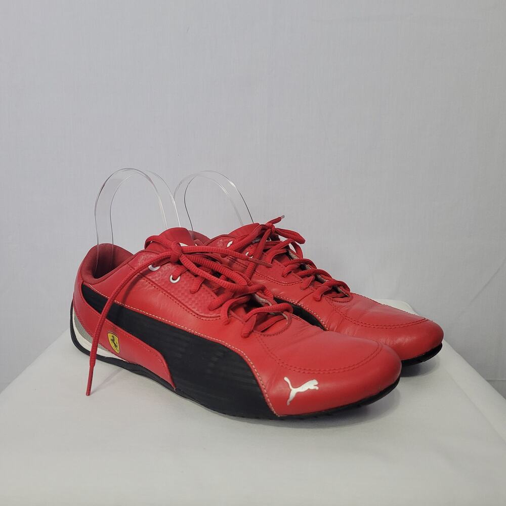 Puma Scuderia Ferrari x Drift Cat 5 Rosso Corsa men's size 9.5 Red Sneakers